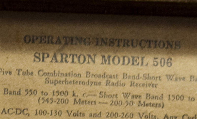 Sparton 506